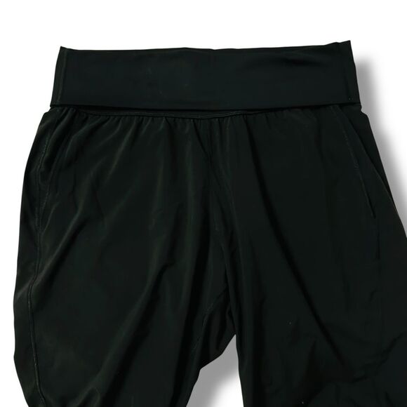 Lululemon Astro Baggy Capri Pants Size 8 Black Yoga Lounge Cropped Pants - Picture 4 of 10